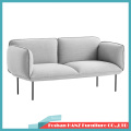 Modern Small Department Living Room Reception Double Seater Sofa Set